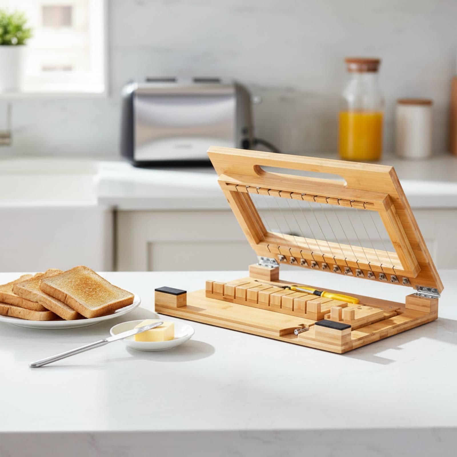 Tools Workshop - Bamboo Soap Cutter 2-in-1 Design Handmade