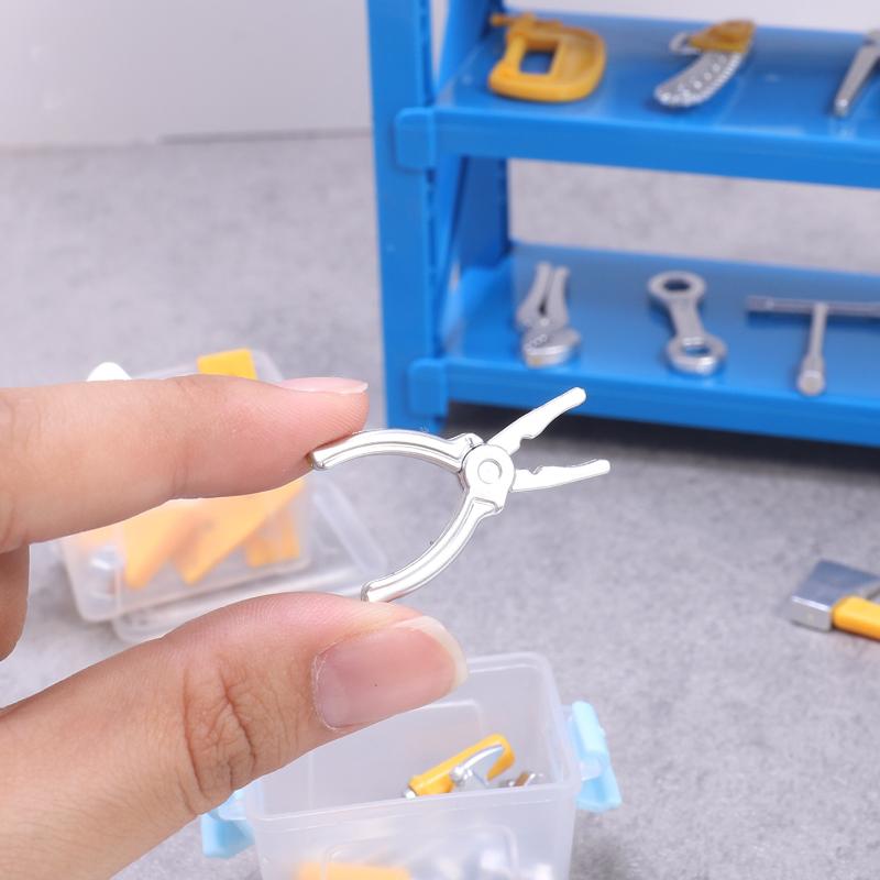 Workshop Tools Toy - Comprehensive 30Pcs Mini Tool Collection 1:12
