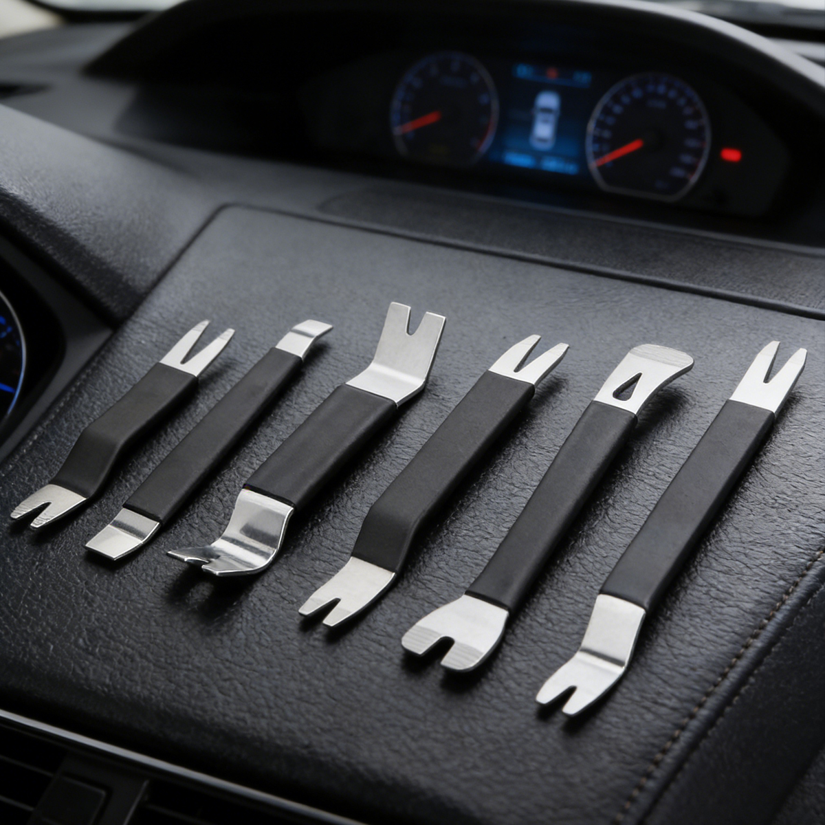 Mechanical Tools In Workshop - Car Trim Removal Tool Stainless Steel