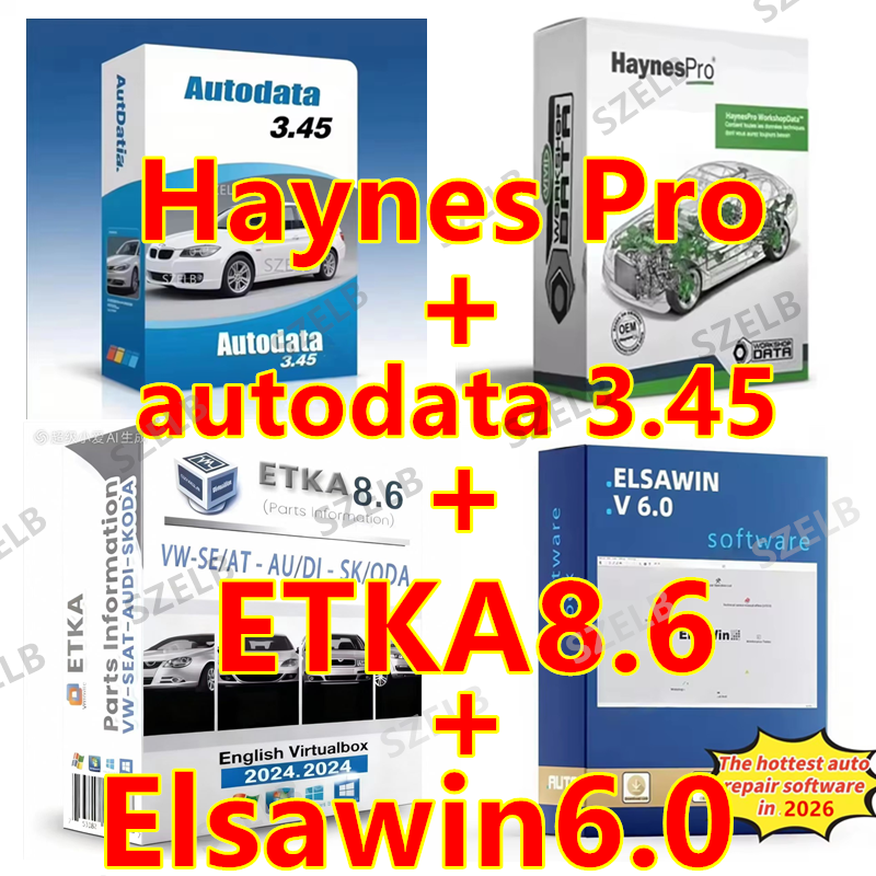 Workshop Tools Automotive - Haynes pro and autodata3.45 EU Auto