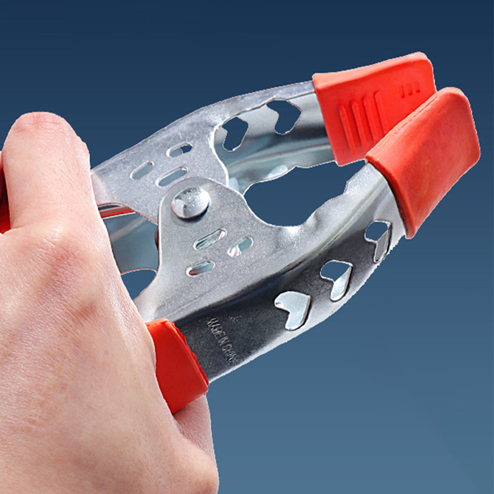 Workshop Tools Background - Metal Clamp Spring Clamp Heavy Duty
