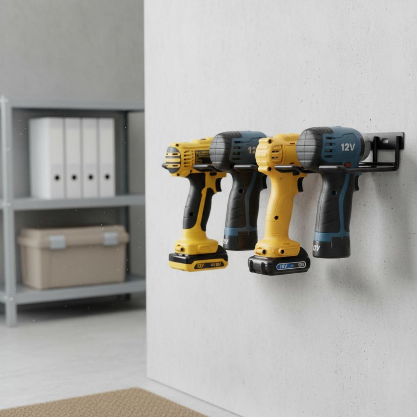 Wall Mount Drill Holder Easy I - Tools Workshop recension och pris