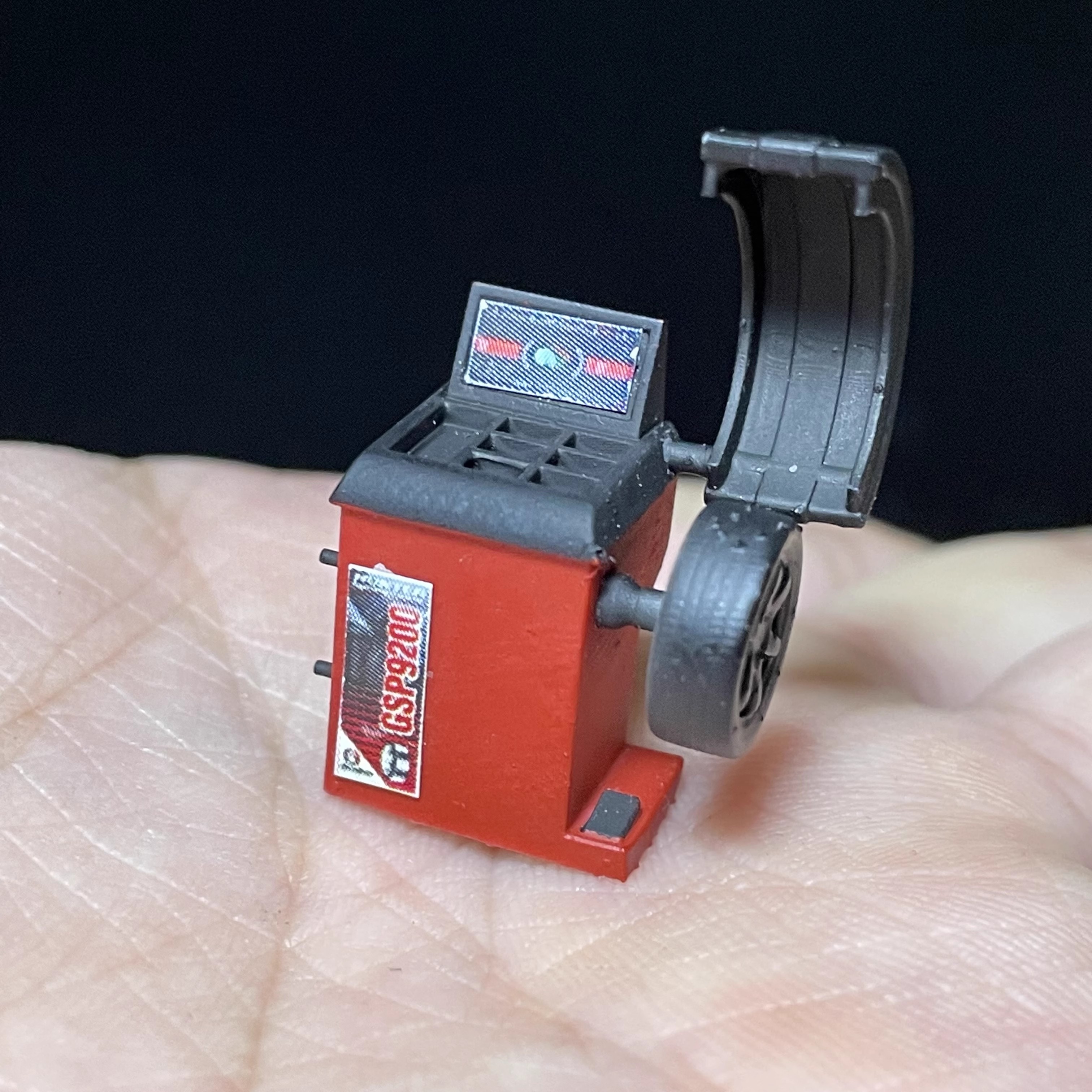 1:64  Tire Wheel Balancer Mode - Workshop Tools Toy recension och pris