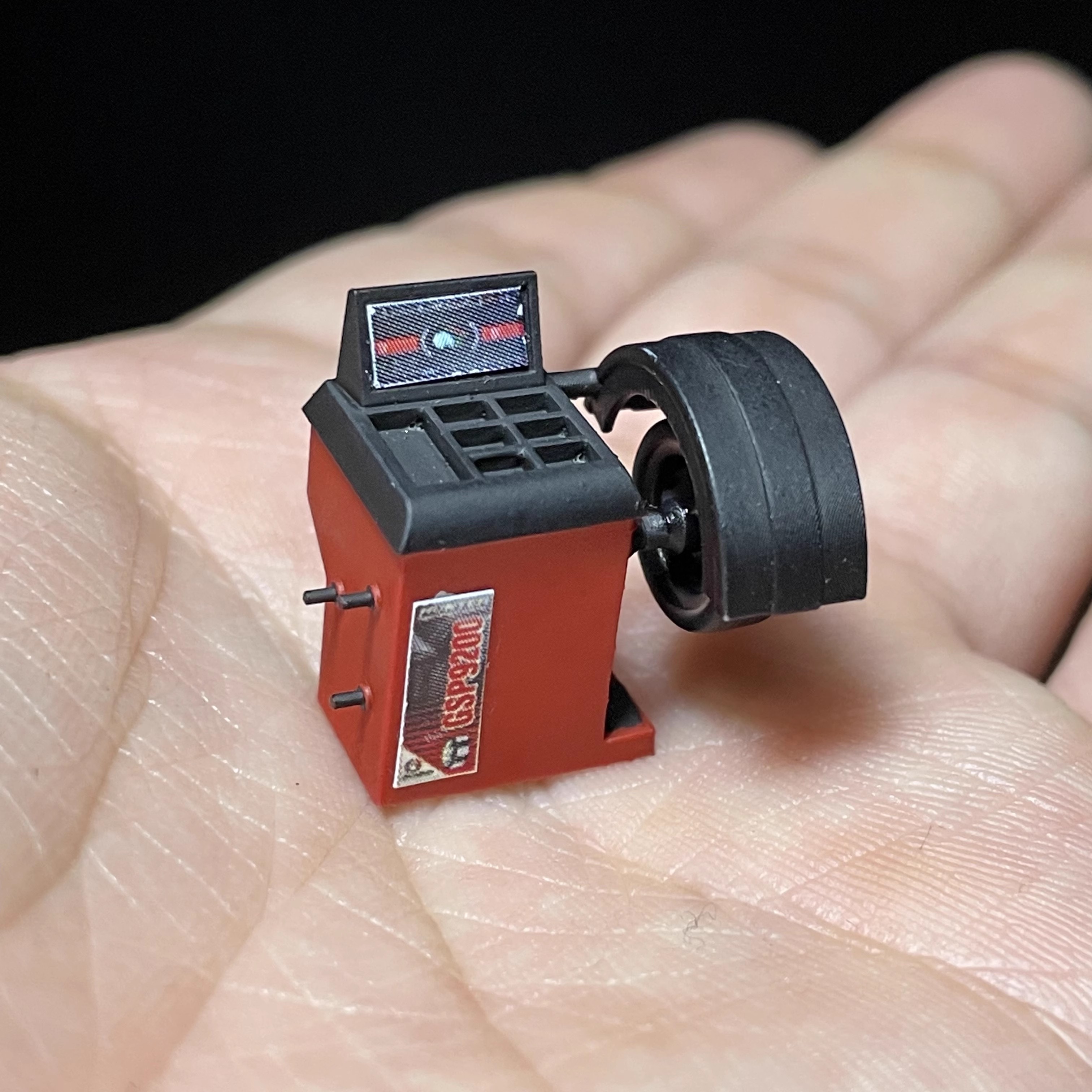 1:64  Tire Wheel Balancer Mode - Workshop Tools Toy recension och pris