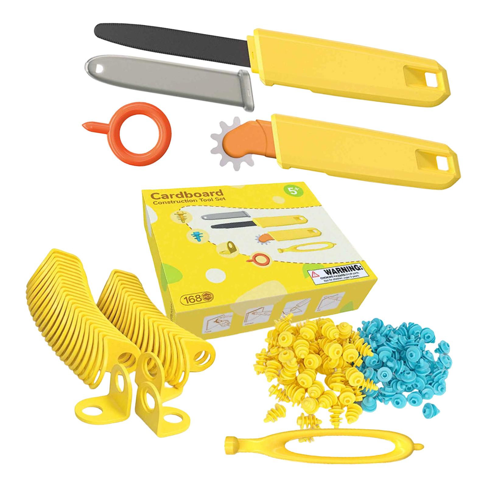 168x Cardboard Construction To - Workshop Tools Toy recension och pris