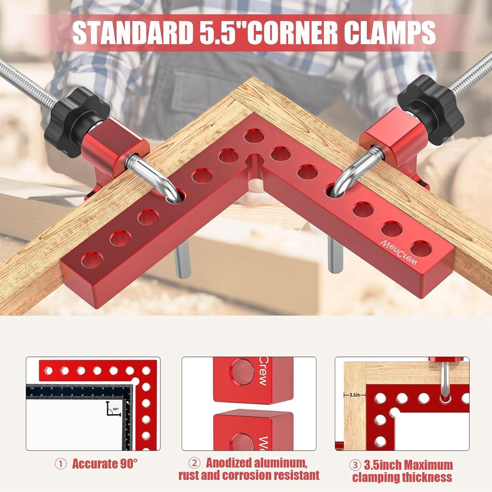 1 Set 90 Degree Premium Alumin - Angle Clamp 90 recension och pris