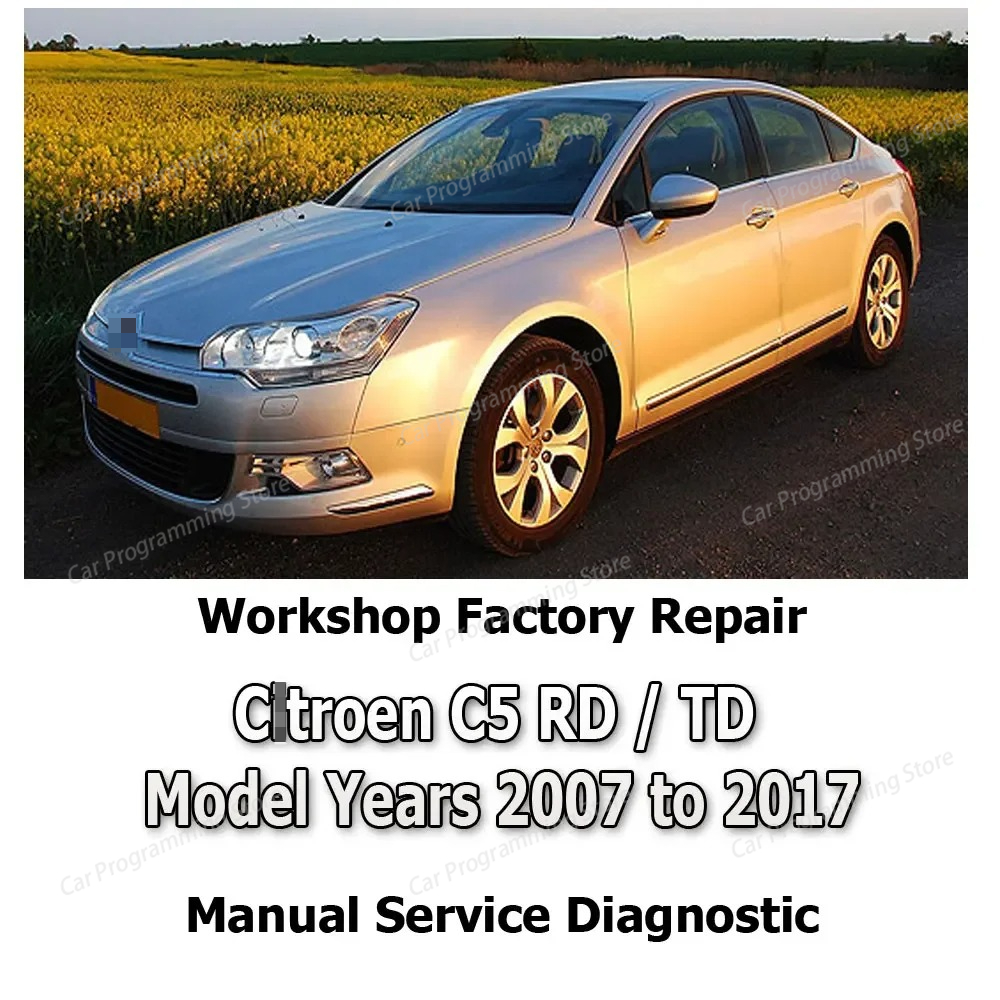 For Citroen C5 RD/TD 2007 to 2 - Tools In Workshop Pdf recension och pris