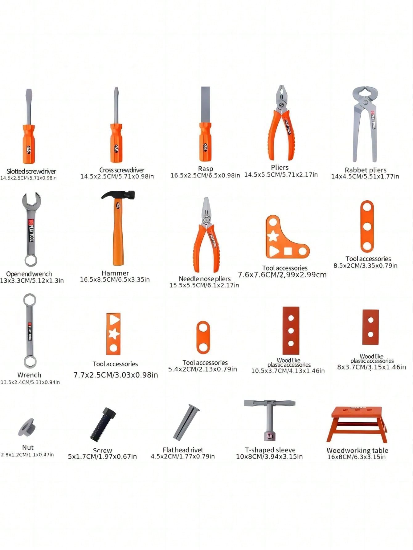 Kids Pretend Tool Kit Educatio - Workshop Tools Toy recension och pris