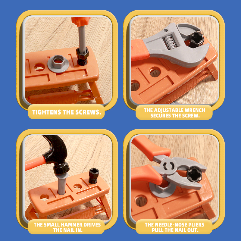 Children's Engineering Kit wit - Workshop Tools Toy recension och pris