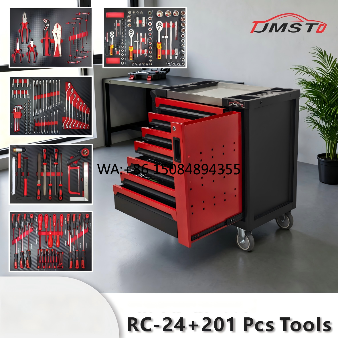 201PCS OEM Steel Mechanic Tool - Mechanical Tools In Workshop recension och pris