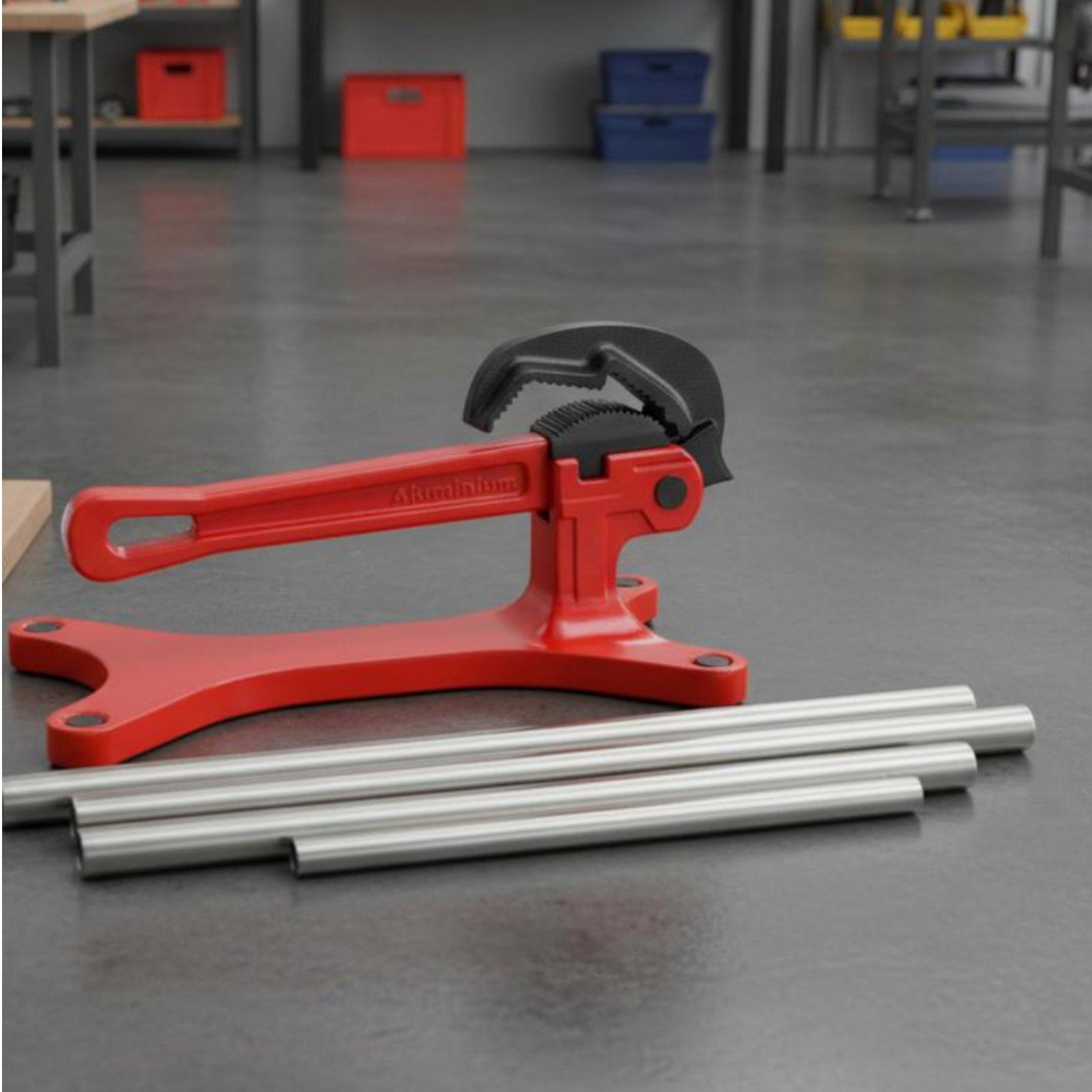 Yoke Pipe Vise Sturdy-Duty Por - Tools Workshop recension och pris