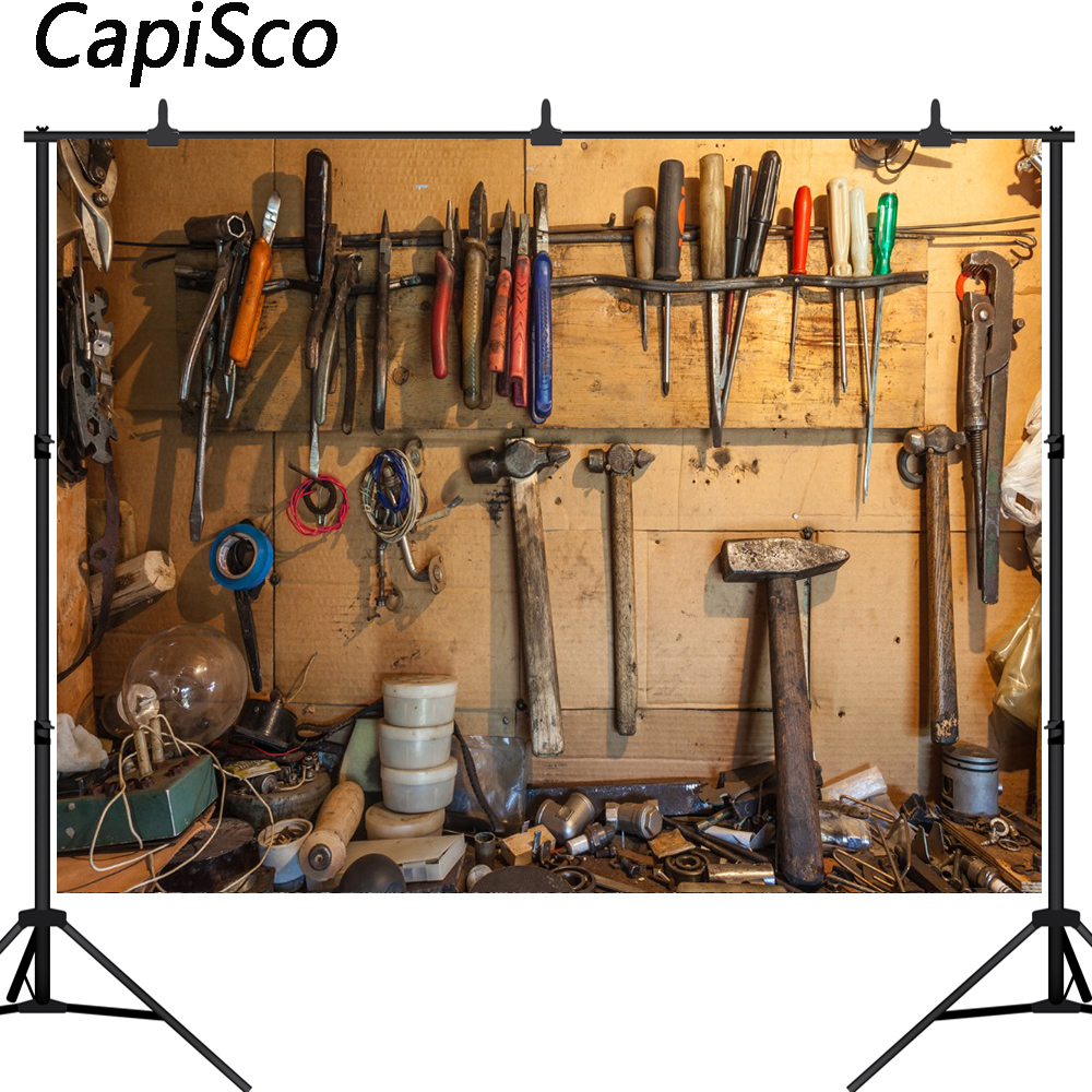 Capisco photography background - Workshop Tools Background recension och pris