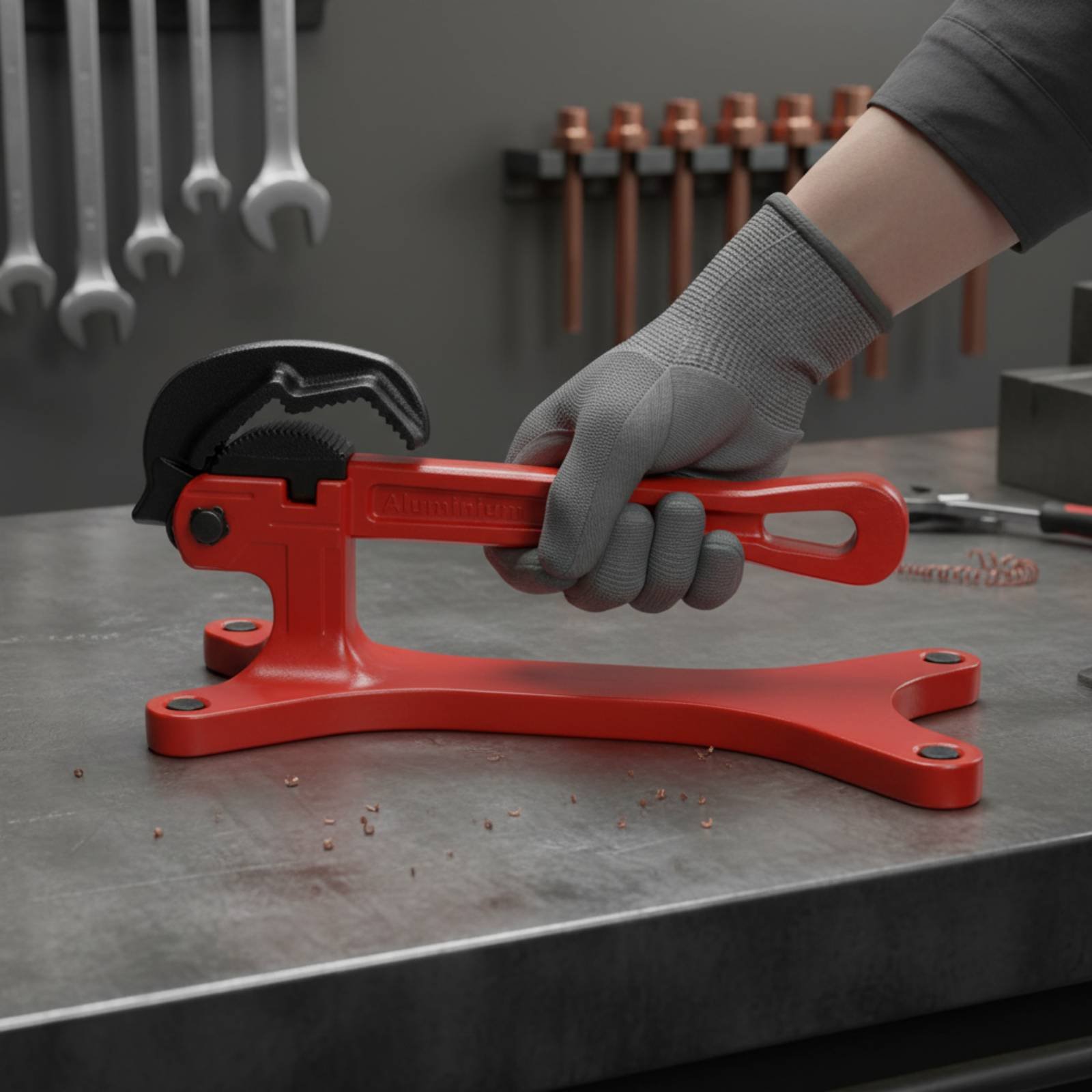 Self-Locking Pipe Wrench Porta - Tools Workshop recension och pris