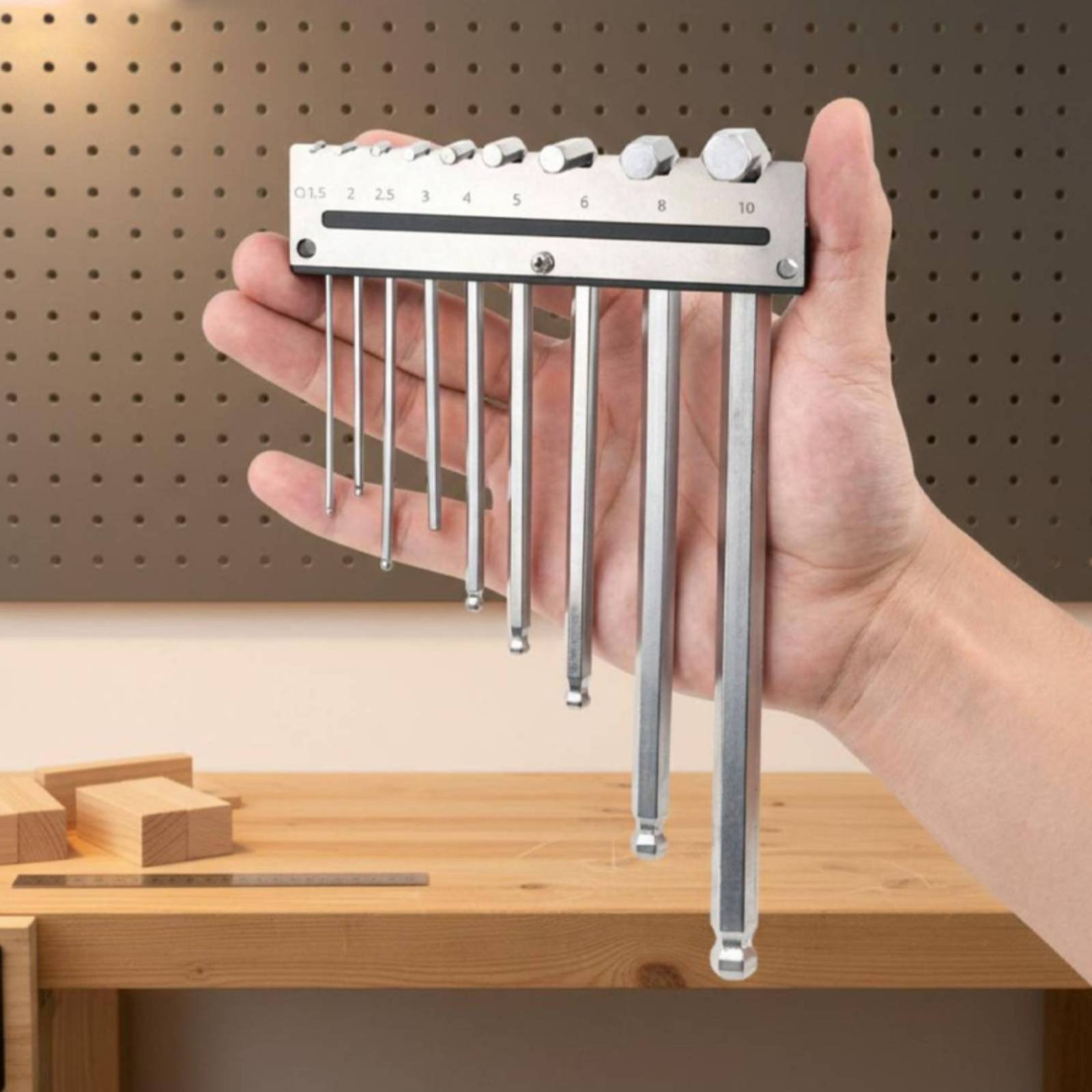 Wall Mounted Hex Key Holder Me - Tools Workshop recension och pris