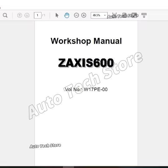 For Hitachi Full Shop Manual S - Tools In Workshop Pdf recension och pris