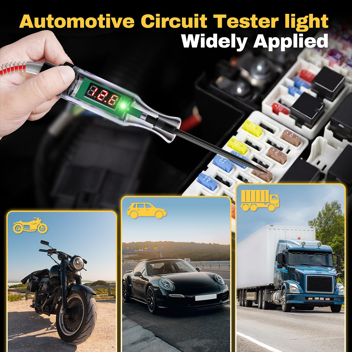Voltage Circuit Tester Diagnos - Mechanical Tools In Workshop recension och pris