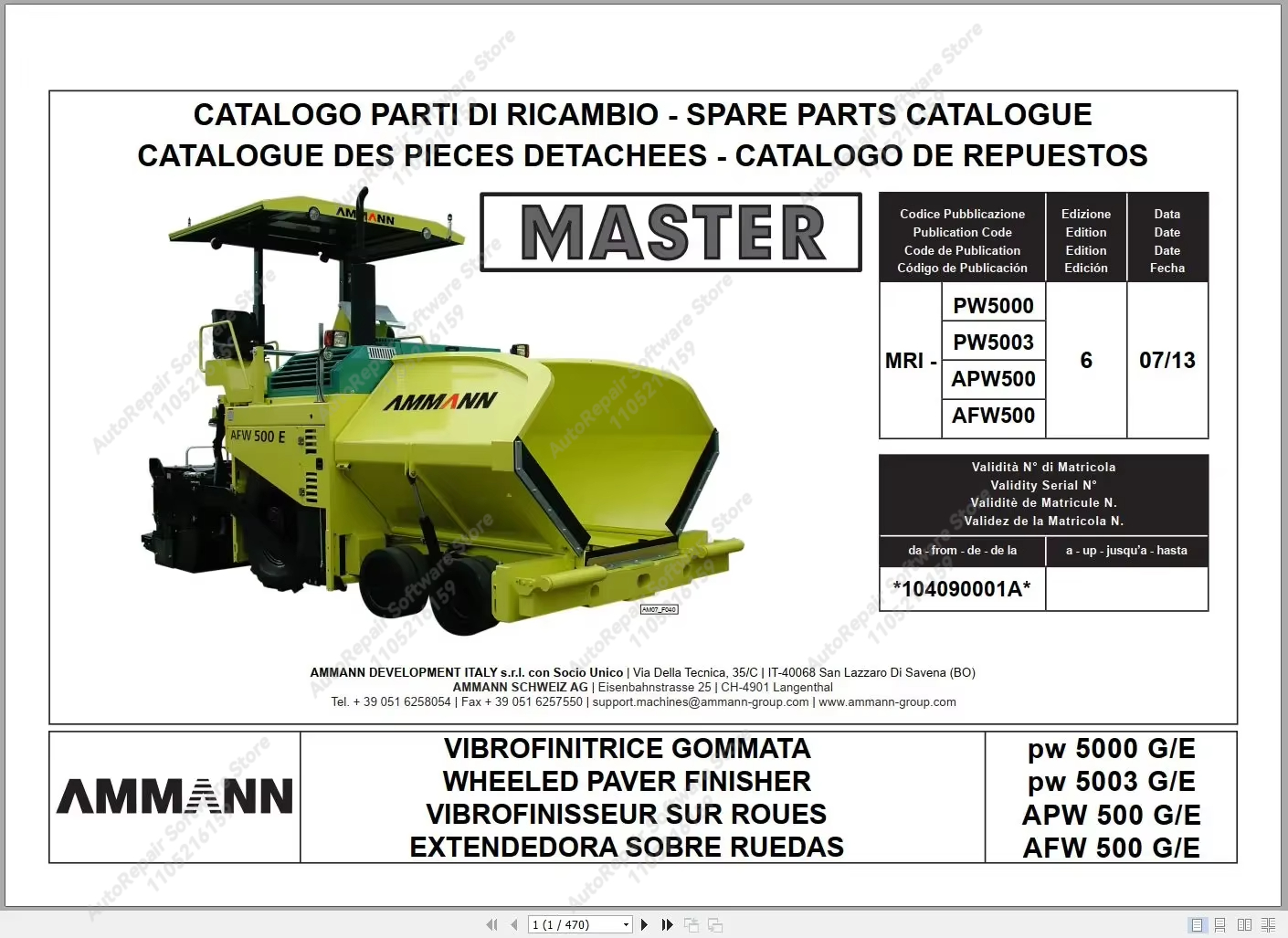 2023 Ammann Machinery 46.6 GB  - Tools In Workshop Pdf recension och pris