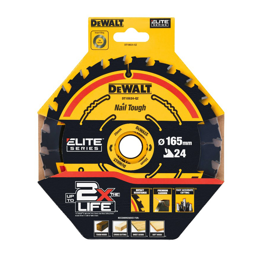 DEWALT DT10624-QZ 1/3pcs 24T C - Tools Workshop recension och pris
