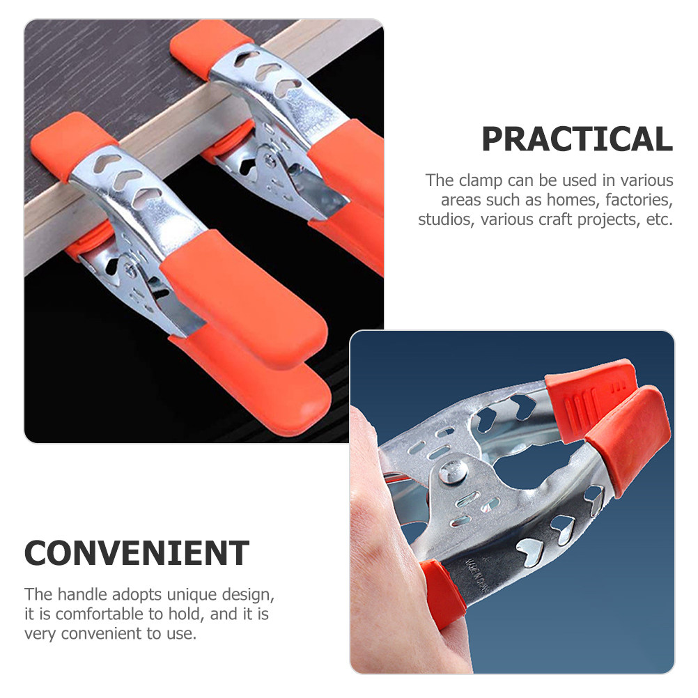 Metal Clamp Spring Clamp Heavy - Workshop Tools Background recension och pris