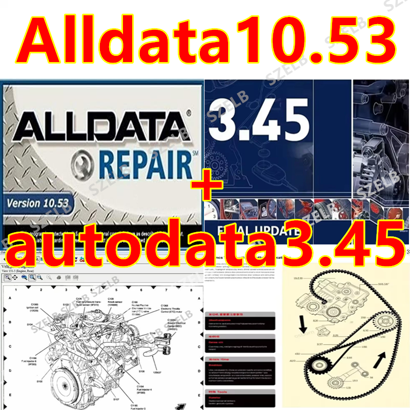 Newest  Alldata 10.53 + autoda - Workshop Tools Automotive recension och pris