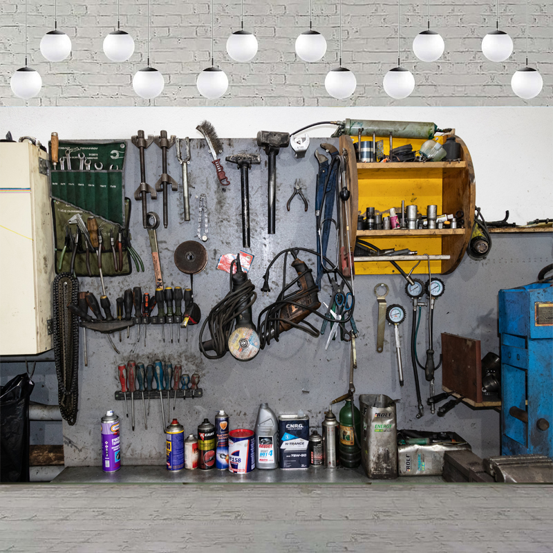 Vintage Tools Workshop Shed Ph - Workshop Tools Background recension och pris