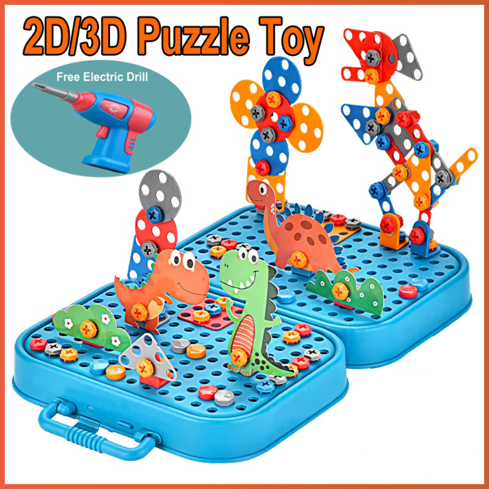450Pcs Kids STEM Drill Set Cre - Workshop Tools Toy recension och pris