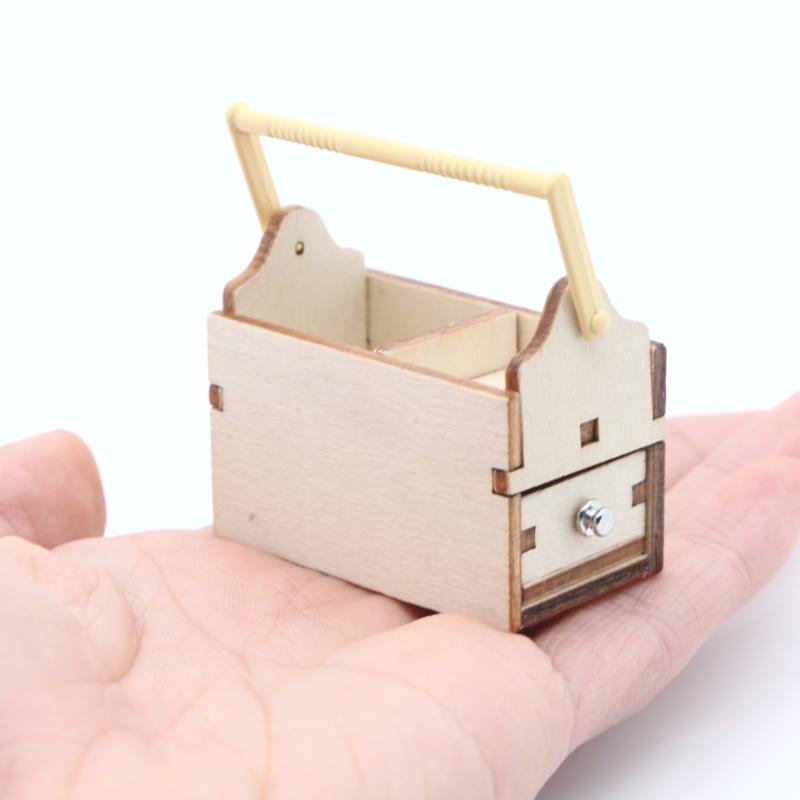 Hot 1/12 Dollhouse Mini Wooden - Workshop Tools Toy recension och pris